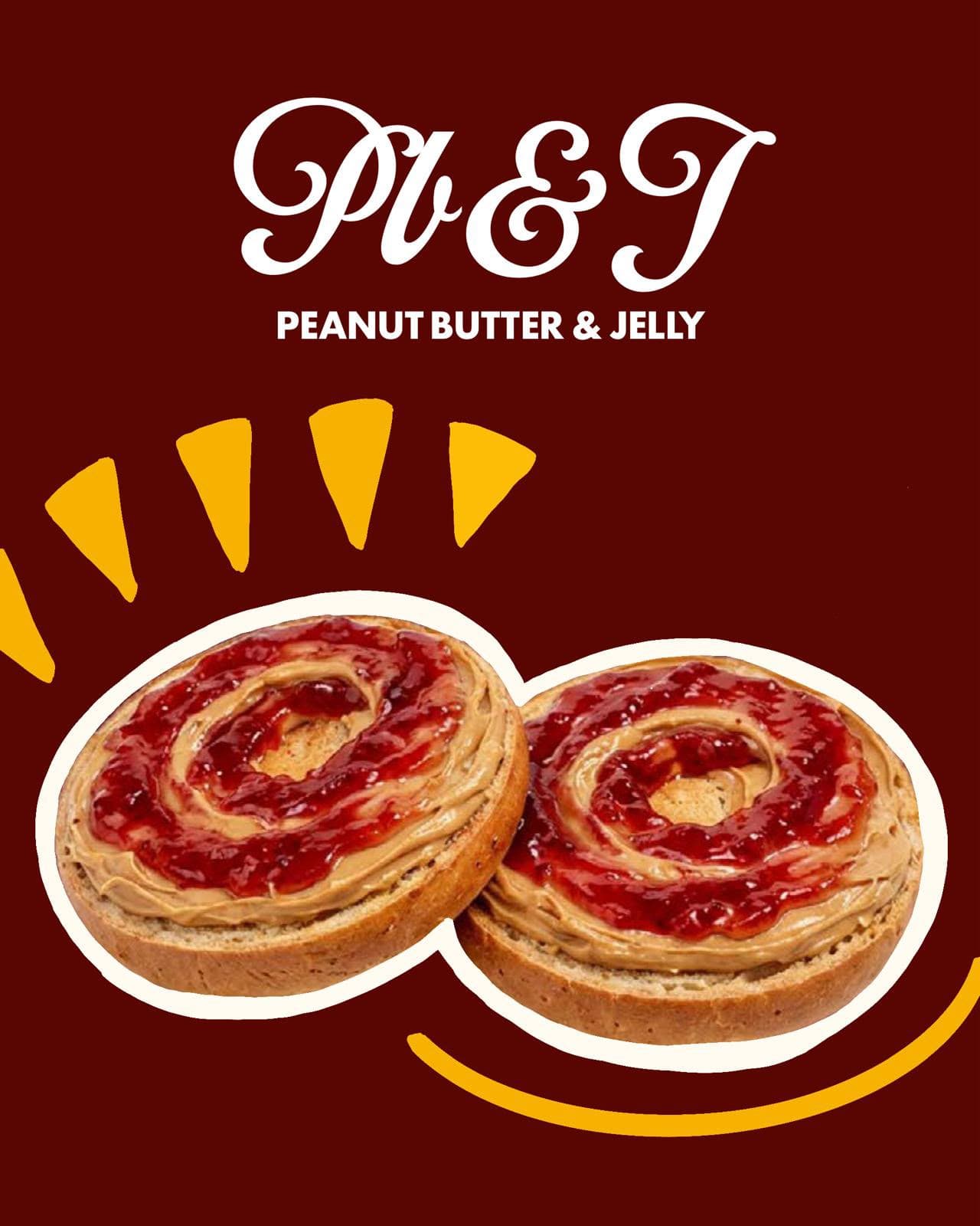 Bagel PB&J — New York Bagel Milano