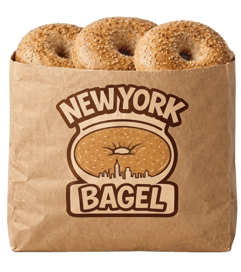 Sacchetto da asporto New York Bagel Milano — 5 pz