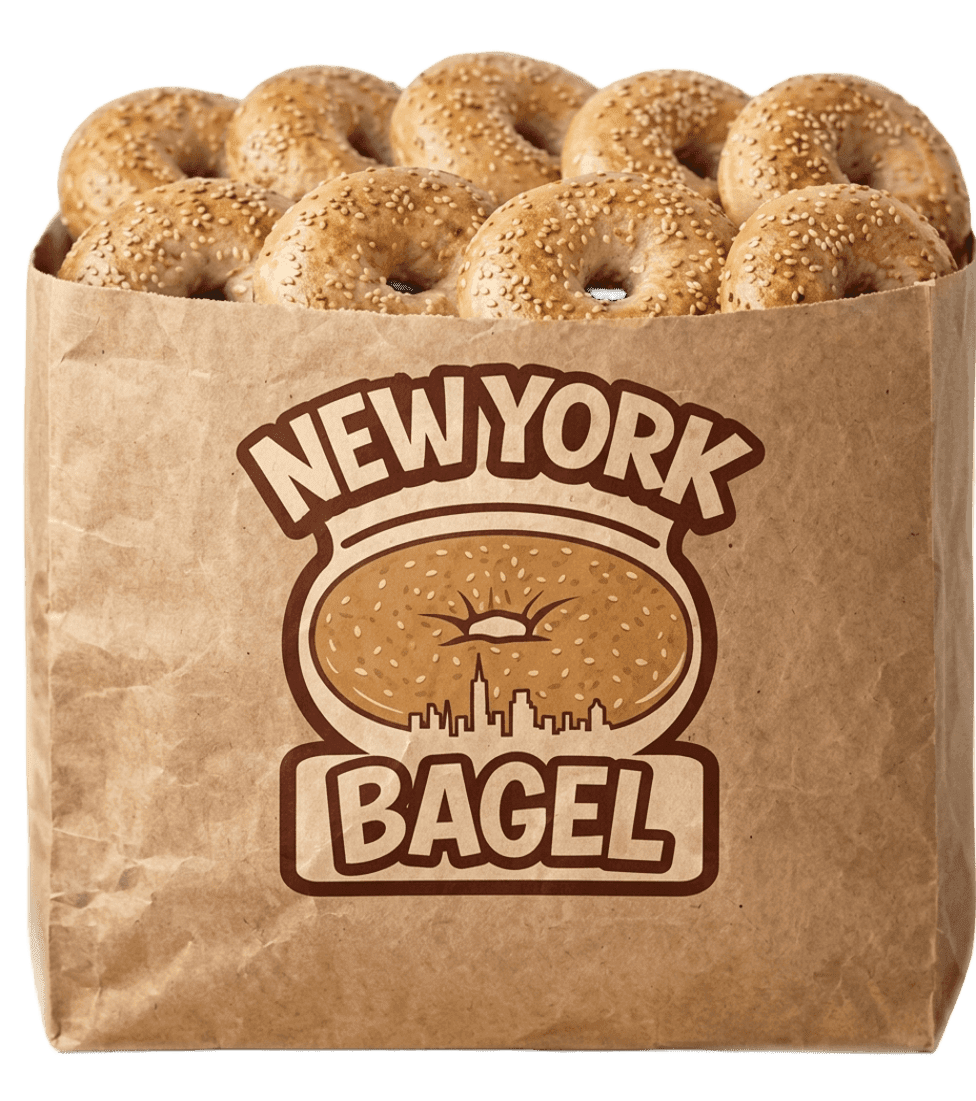 Sacchetto da asporto New York Bagel Milano — 10 pz