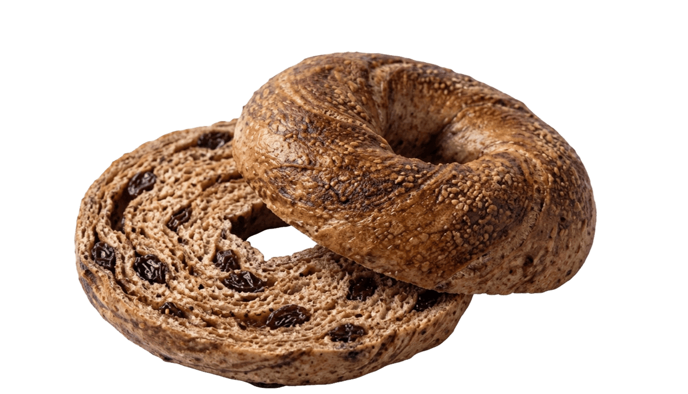 Bagel impasto Cinnamon and Raisins — New York Bagel Milano